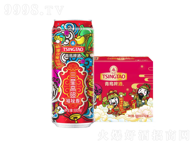 ���uơ�ƣ�Tsingtao��������ϵ�����Ǹ�����������ơ500ml